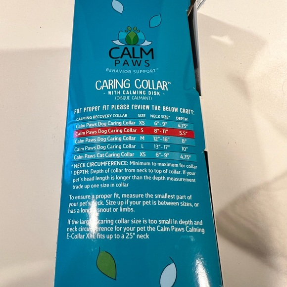 Caring collar with calming disk - Picture 4 of 4